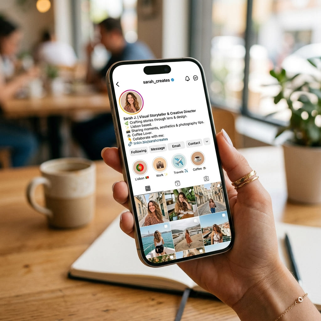 Estratégia de Instagram Bio